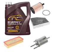 FEBI BILSTEIN Controllo Set 5L MANNOL Energy Formula PD 5W-40 Per VW Golf V