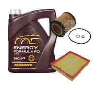 FEBI BILSTEIN Controllo set 5L MANNOL Energy Formule PD 5W-40 per BMW Serie 3