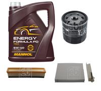 FEBI BILSTEIN Controllo set 5L MANNOL Energy Formule PD 5W-40 per Dacia