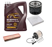 FEBI BILSTEIN Controllo set 5L MANNOL Energy Formule PD 5W-40 per Dacia