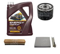 FEBI BILSTEIN Controllo Set 5L MANNOL Energy Premium 5W-30 Per Dacia Duster