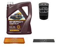 FEBI BILSTEIN Controllo Set 5L MANNOL Energy Premium 5W-30 Per Ford Mondeo I