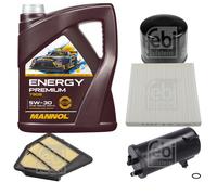 Febi BILSTEIN Controllo Set 5L mannol Energy Premium 5W-30 per Honda Cr-V IV