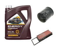 Febi BILSTEIN Controllo Set 5L mannol Energy Premium 5W-30 per Honda Jazz, II