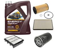 FEBI BILSTEIN Controllo Set 5L MANNOL Energy Premium 5W-30 Per Hyundai I30