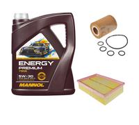 FEBI BILSTEIN Controllo Set 5L MANNOL Energy Premium 5W-30 Per Opel