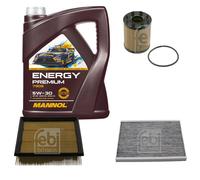 Febi BILSTEIN Controllo Set 5L mannol Energy Premium 5W-30 per Opel Corsa e .