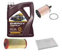 Febi BILSTEIN Controllo Set 5L mannol Energy Premium 5W-30 per Per VW Lupo