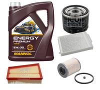 FEBI BILSTEIN Controllo Set 5L MANNOL Energy Premium 5W-30 Per Renault