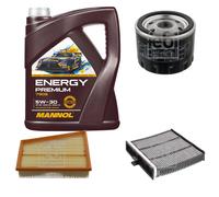 FEBI BILSTEIN Controllo Set 5L MANNOL Energy Premium 5W-30 Per Renault Grand