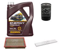 Febi BILSTEIN Controllo Set 5L mannol Energy Premium 5W-30 per Seat