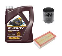 FEBI BILSTEIN Controllo Set 5L MANNOL Energy Premium 5W-30 Per Smart Forfour