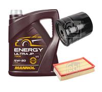 FEBI BILSTEIN Controllo Set 5L MANNOL Energy Ultra JP 5W-20 Per Ford Focus
