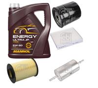FEBI BILSTEIN Controllo Set 5L MANNOL Energy Ultra JP 5W-20 Per Ford Focus
