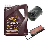 FEBI BILSTEIN Controllo Set 5L MANNOL Energy Ultra JP 5W-20 Per Honda Jazz