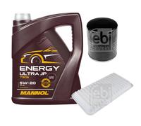 FEBI BILSTEIN Controllo Set 5L MANNOL Energy Ultra JP 5W-20 Per Mazda MX-5