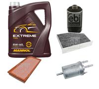FEBI BILSTEIN Controllo Set 5L MANNOL Extreme 5W-40 Per Audi TT 8J3 2.0 TFSI