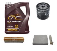 FEBI BILSTEIN Controllo set 5L MANNOL Extreme 5W-40 per Dacia Duster