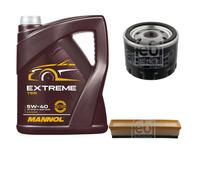 Febi BILSTEIN Controllo Set 5L mannol extreme 5W-40 per Dacia Duster FS_ 1.5