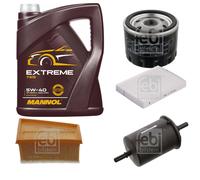 FEBI BILSTEIN Controllo Set 5L MANNOL Extreme 5W-40 Per Dacia Sandero