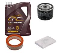 FEBI BILSTEIN Controllo set 5L MANNOL Extreme 5W-40 per Dacia Sandero