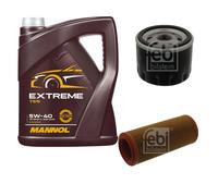 Febi BILSTEIN Controllo Set 5L mannol extreme 5W-40 per Fiat Doblo 119 1.9 D