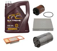 FEBI BILSTEIN Controllo Set 5L MANNOL Extreme 5W-40 Per Fiat Panda 169 1.3 D