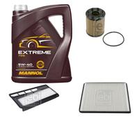 FEBI BILSTEIN Controllo Set 5L MANNOL EXTREME 5W-40 Per Opel Agila (A) 1.3