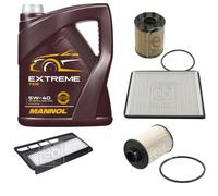 FEBI BILSTEIN Controllo Set 5L MANNOL EXTREME 5W-40 Per Opel Agila (A) 1.3