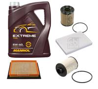 Febi BILSTEIN Controllo Set 5L mannol extreme 5W-40 per Opel Astra H L48