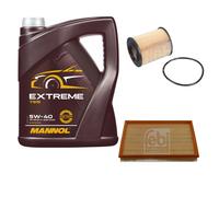 FEBI BILSTEIN Controllo Set 5L MANNOL Extreme 5W-40 Per Opel Tigra Twintop
