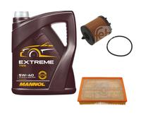 FEBI BILSTEIN Controllo Set 5L MANNOL Extreme 5W-40 Per Opel Vectra C CC