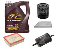 FEBI BILSTEIN Controllo Set 5L MANNOL Extreme 5W-40 Per Peugeot 206 CC 2D