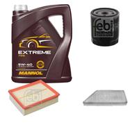 FEBI BILSTEIN Controllo Set 5L MANNOL Extreme 5W-40 Per Peugeot 206 CC 2D