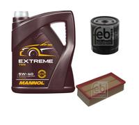 FEBI BILSTEIN Controllo Set 5L MANNOL Extreme 5W-40 per Peugeot 208 301