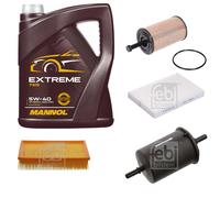 FEBI BILSTEIN Controllo Set 5L MANNOL Extreme 5W-40 Per Peugeot 307 3A/C 1.6