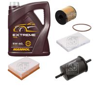 FEBI BILSTEIN Controllo Set 5L MANNOL Extreme 5W-40 Per Peugeot 307 CC 3B