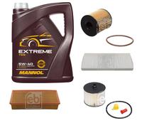 FEBI BILSTEIN Controllo Set 5L MANNOL Extreme 5W-40 Per Peugeot 807 E 2.0