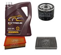 Febi BILSTEIN Controllo Set 5L mannol extreme 5W-40 per Renault Scénic Sfere