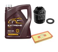 FEBI BILSTEIN Controllo set 5L MANNOL Extreme 5W-40 per VW Golf V 1 K 1 1.6