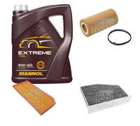 FEBI BILSTEIN Controllo Set 5L MANNOL Extreme 5W-40 Per VW Golf VI 5K1 2.0