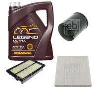 FEBI BILSTEIN Controllo Set 5L MANNOL Legend Ultra 0W-20 Per Honda CR-V IV