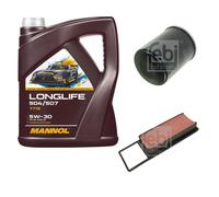 Febi BILSTEIN Controllo Set 5L mannol Longlife 504/507 5W-30 per Honda Jazz