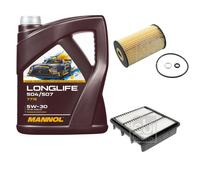 FEBI BILSTEIN Controllo Set 5L MANNOL LONGLIFE 504/507 5W-30 Per Hyundai