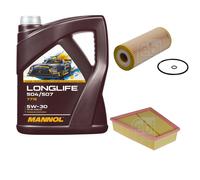 FEBI BILSTEIN Controllo set 5L MANNOL Longlife 504/507 5W-30 per Seat Ibiza