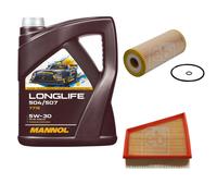 FEBI BILSTEIN Controllo set 5L MANNOL Longlife 504/507 5W-30 per Seat Ibiza