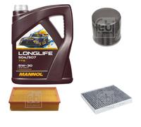 FEBI BILSTEIN Controllo set 5L MANNOL Longlife 504/507 5W-30 per VW Golf