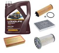 FEBI BILSTEIN Controllo Set 5L MANNOL LONGLIFE 504/507 5W-30 Per VW Passat