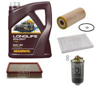 FEBI BILSTEIN Controllo set 5L MANNOL Longlife 504/507 5W-30 per VW Passat