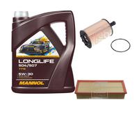FEBI BILSTEIN Controllo Set 5L MANNOL LONGLIFE 504/507 5W-30 Per VW Tiguan